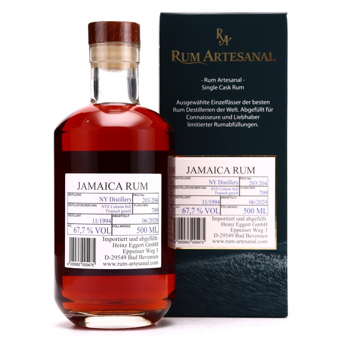 New Yarmouth 1994 Rum Artesanal 50cl Rum Auctioneer