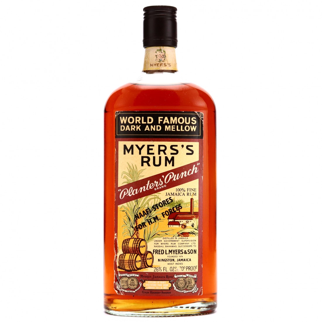 Myers's Rum 1970s Rum Auctioneer