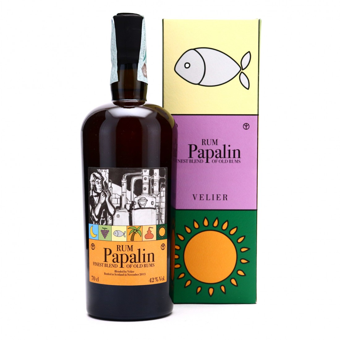 Rum Papalin Velier Finest Blend Rum Auctioneer