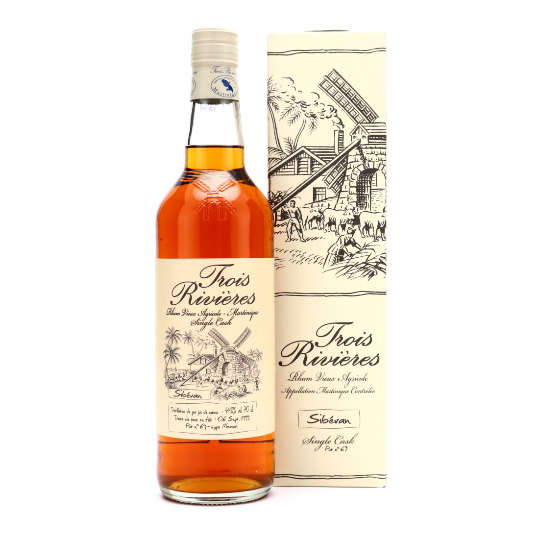 Trois Rivieres 1999 Siberan Single Cask 69 Rum Auctioneer