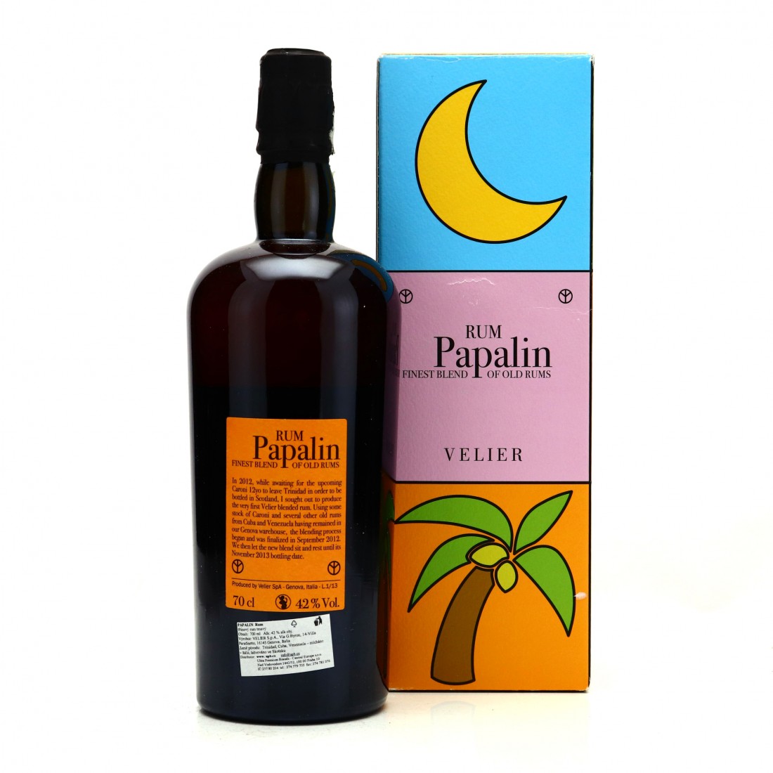Rum Papalin Velier Finest Blend Rum Auctioneer
