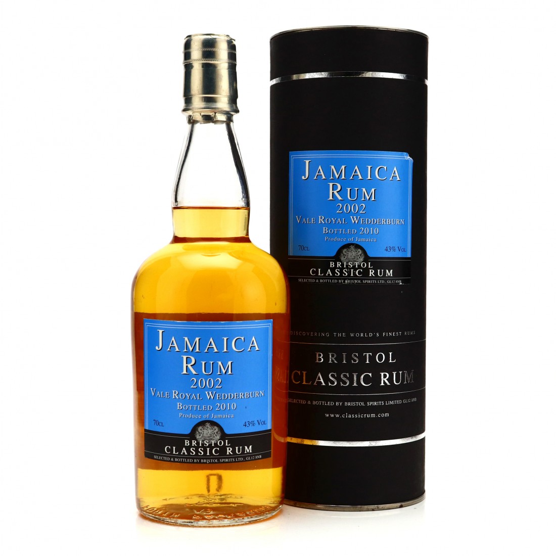 Long Pond 2002 Bristol Classic Vale Royal Wedderburn Rum Auctioneer