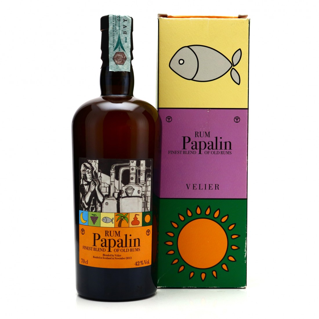 Rum Papalin Velier Finest Blend Rum Auctioneer