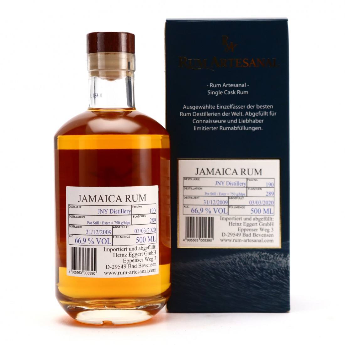 New Yarmouth 2009 Rum Artesanal 50cl Rum Auctioneer