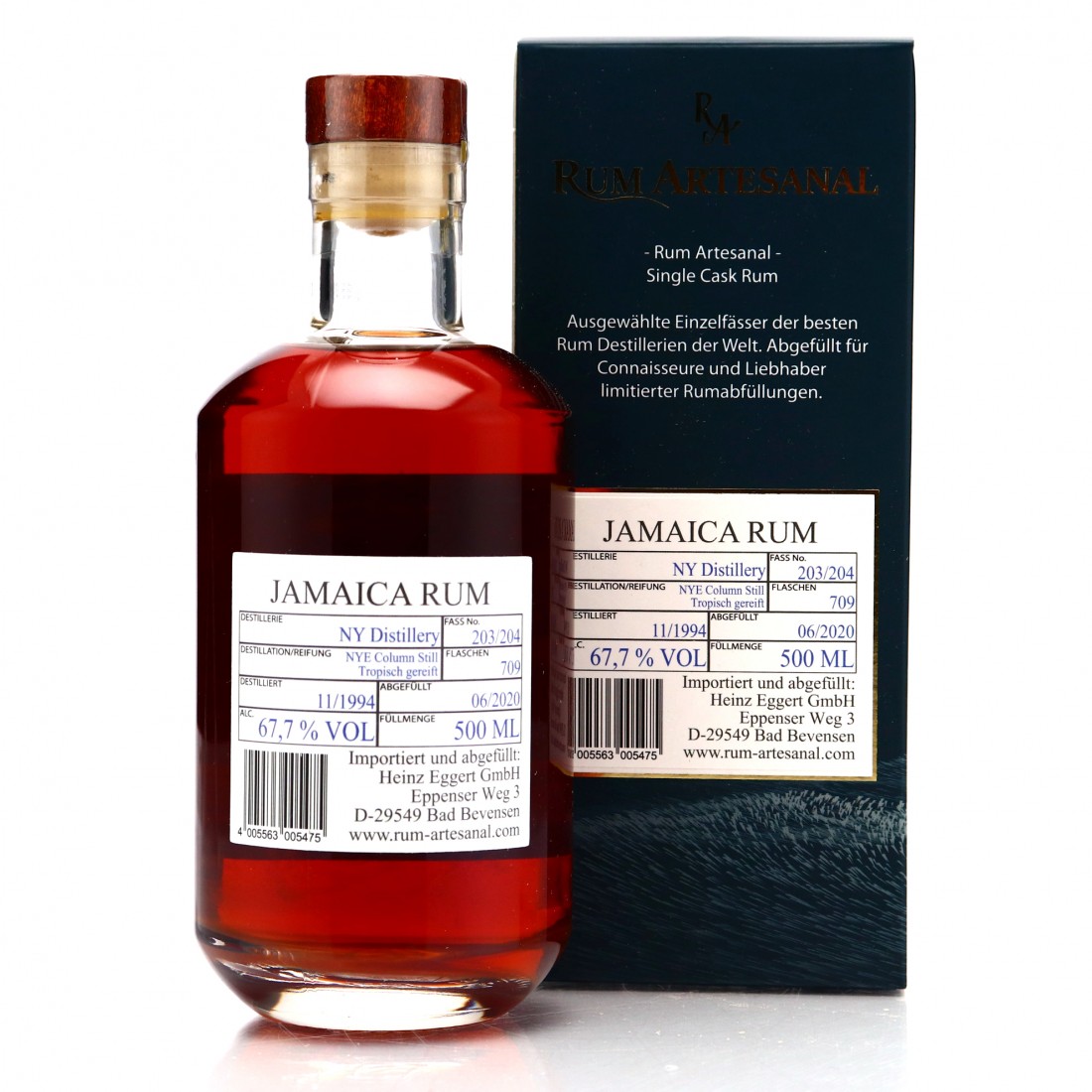 New Yarmouth 1994 Rum Artesanal 50cl Rum Auctioneer