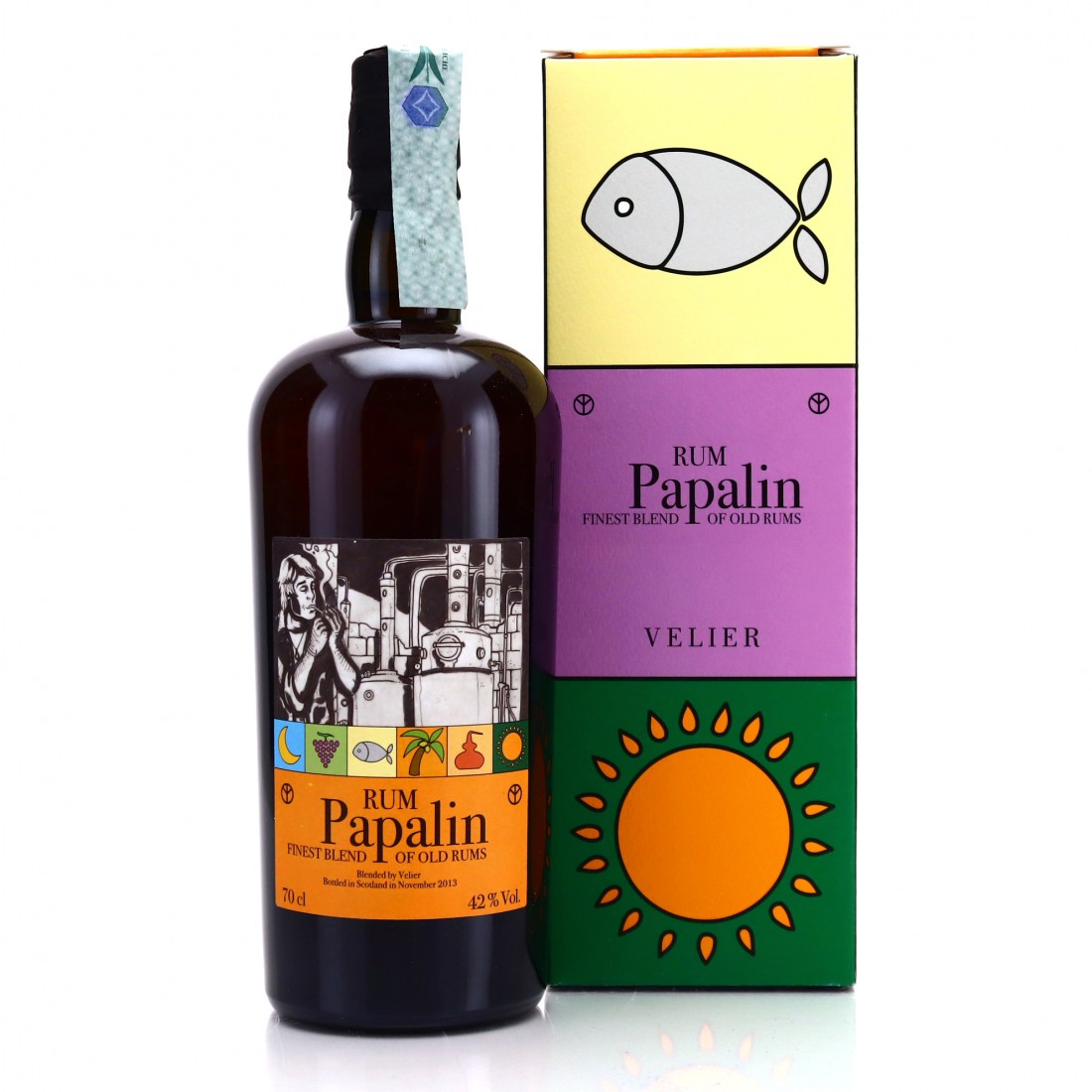 Rum Papalin Velier Finest Blend Rum Auctioneer