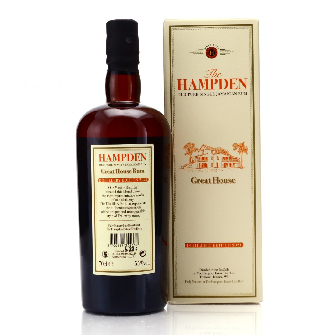 Hampden Great House 2021 Rum Auctioneer