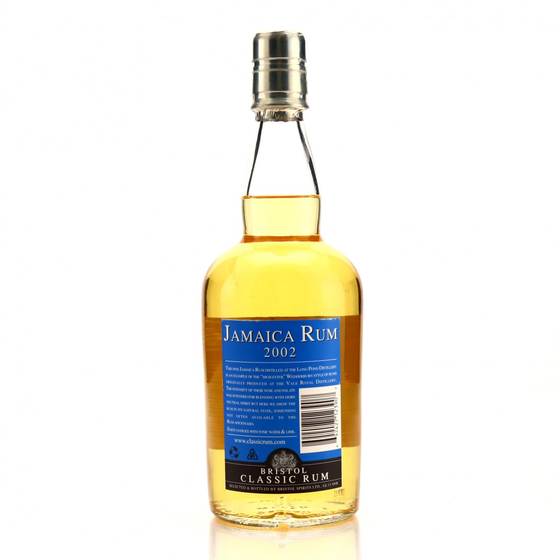 Long Pond 2002 Bristol Classic Vale Royal Wedderburn Rum Auctioneer