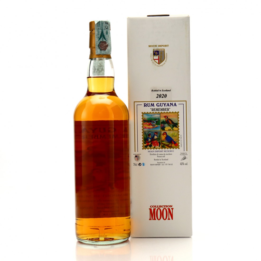 Guyana Rum 'Remember' Moon Import Reserve 2020 Rum Auctioneer