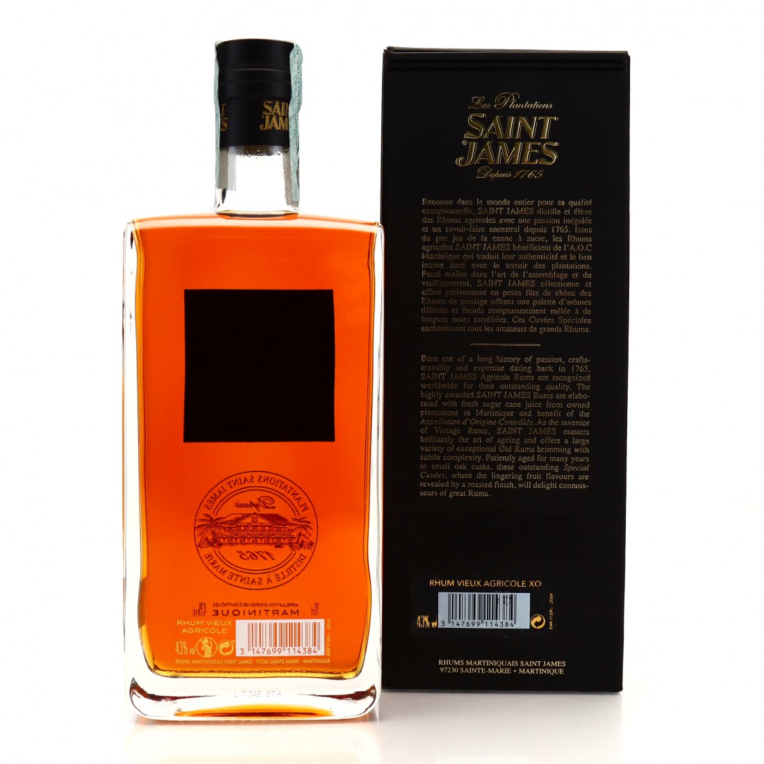 Saint James XO Rhum Vieux | Rum Auctioneer