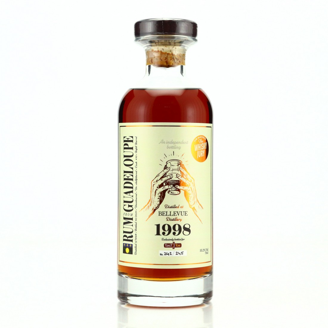 Bellevue 1998 The Whisky Jury / TasTToe Rum Auctioneer