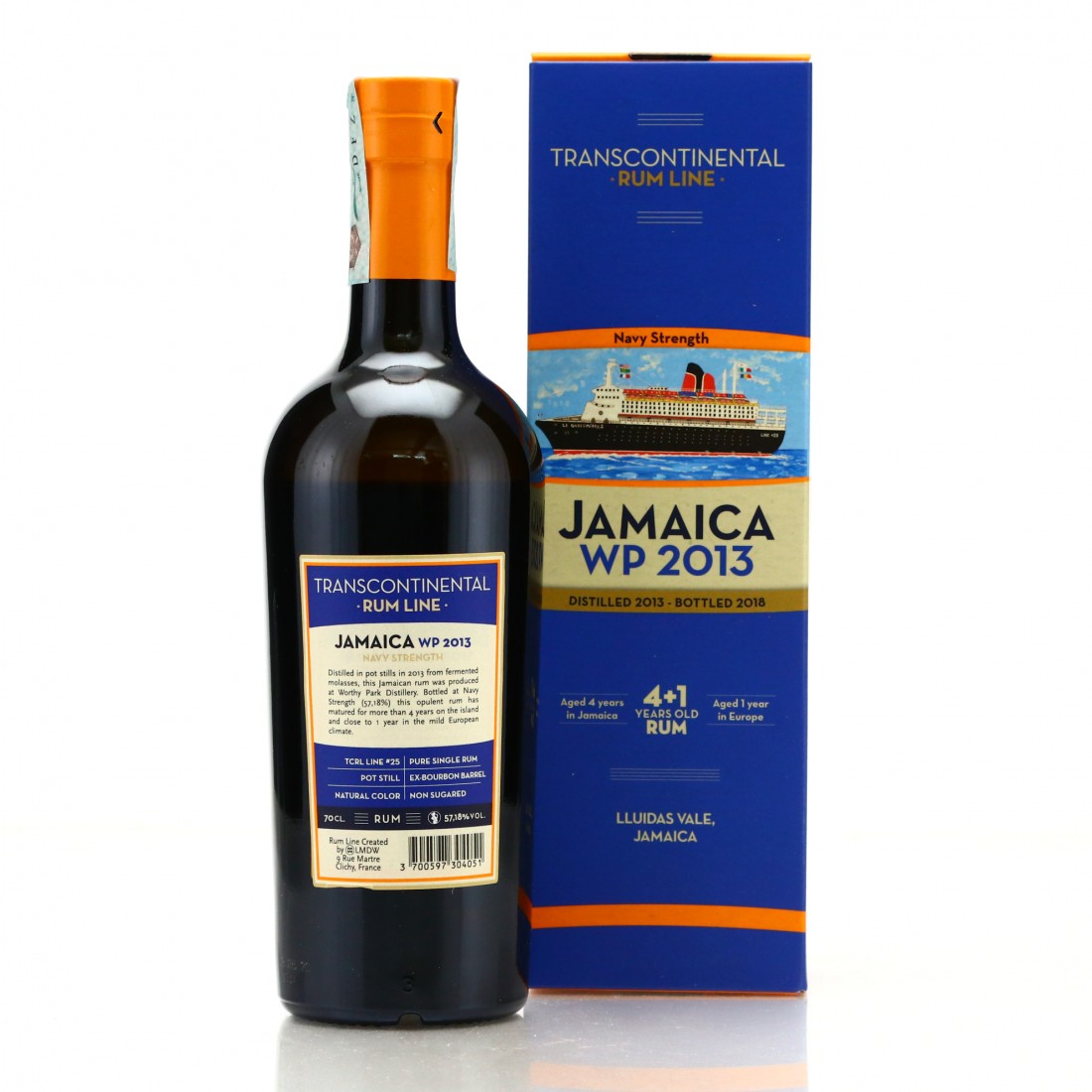 Worthy Park 2013 Transcontinental Rum Line 25 Navy Strength Rum