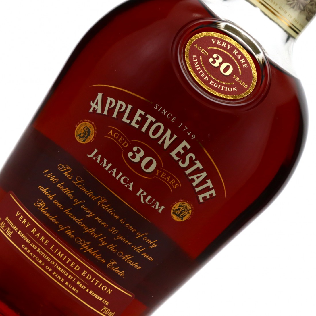 Appleton Estate 30 Year Old 2009 75cl / US Import Rum Auctioneer