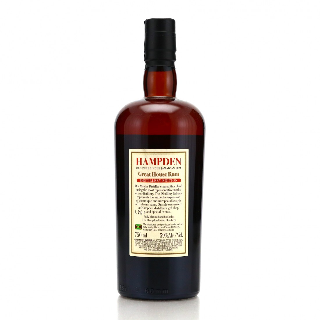 Hampden Great House 2019 75cl / US Import Rum Auctioneer