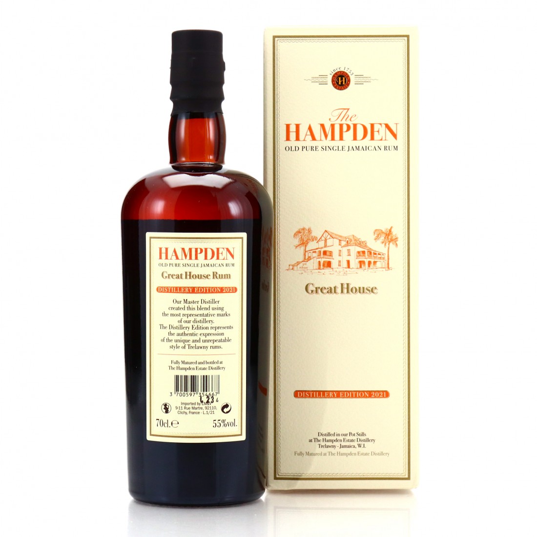 Hampden Great House 2021 Rum Auctioneer
