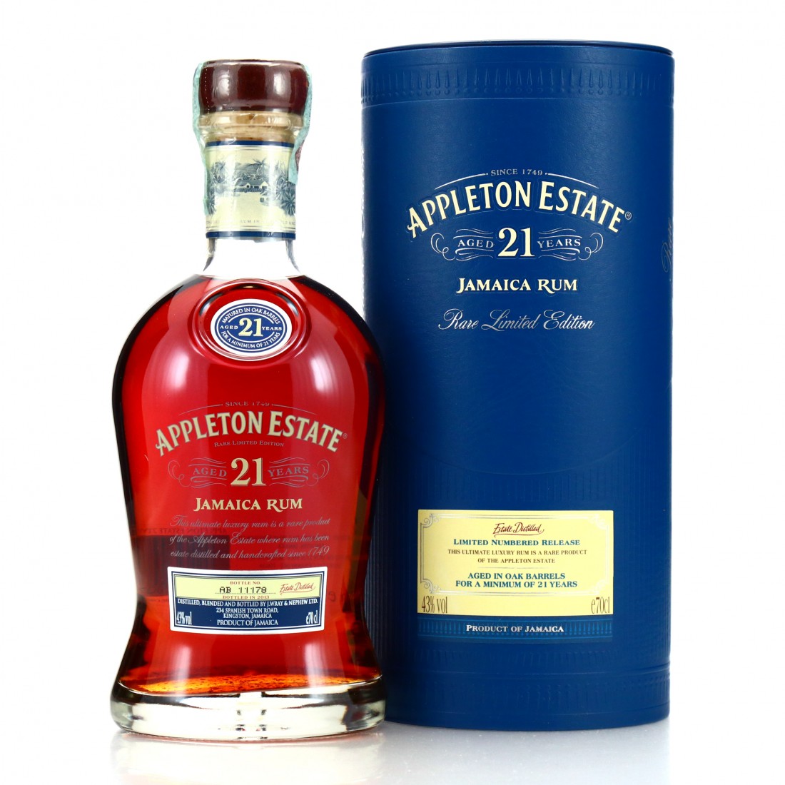 Appleton Estate 21 Year Old 2013 Rum Auctioneer