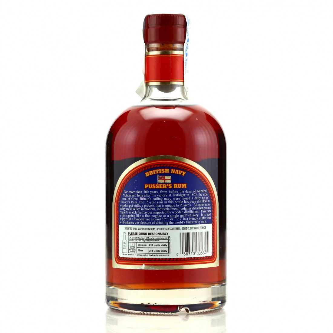 Pusser's 15 Year Old Nelson's Blood Rum Auctioneer