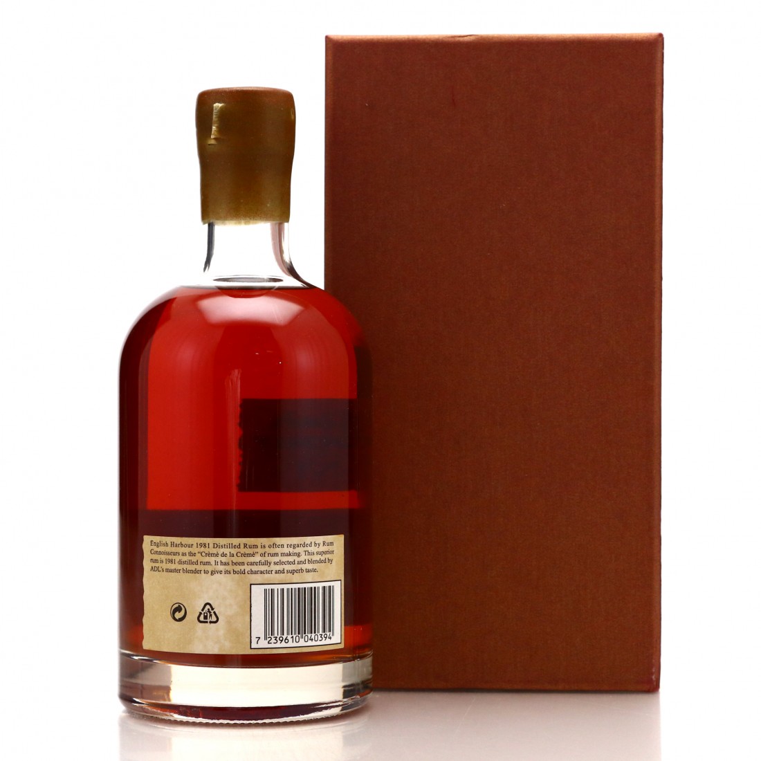 English Harbour 1981 25 Year Old Rum Auctioneer