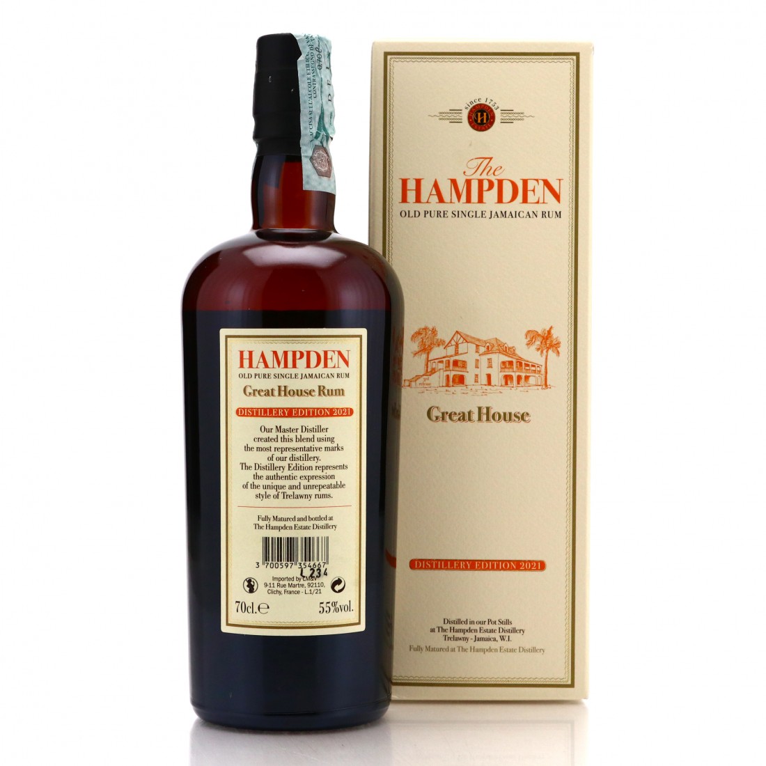 Hampden Great House 2021 Rum Auctioneer