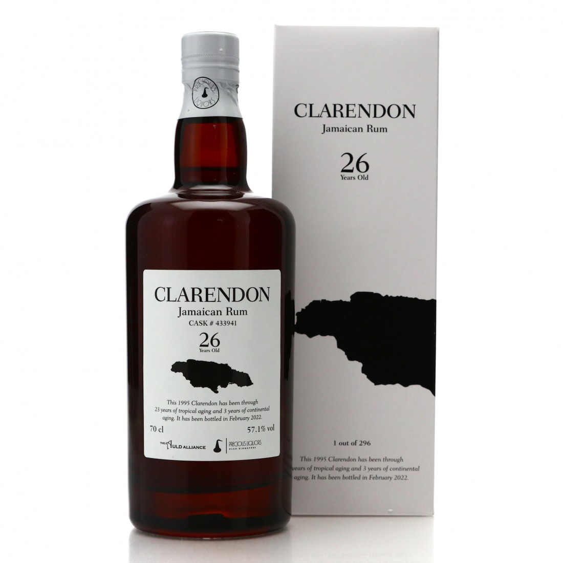 Clarendon 1995 Precious Liquors 26 Year Old / Auld Alliance Rum