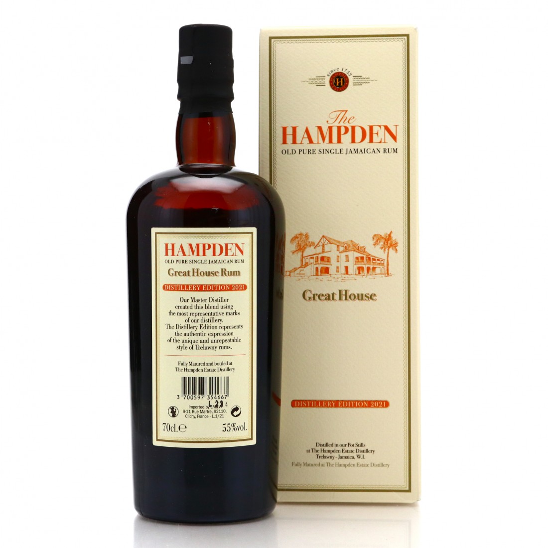 Hampden Great House 2021 Rum Auctioneer