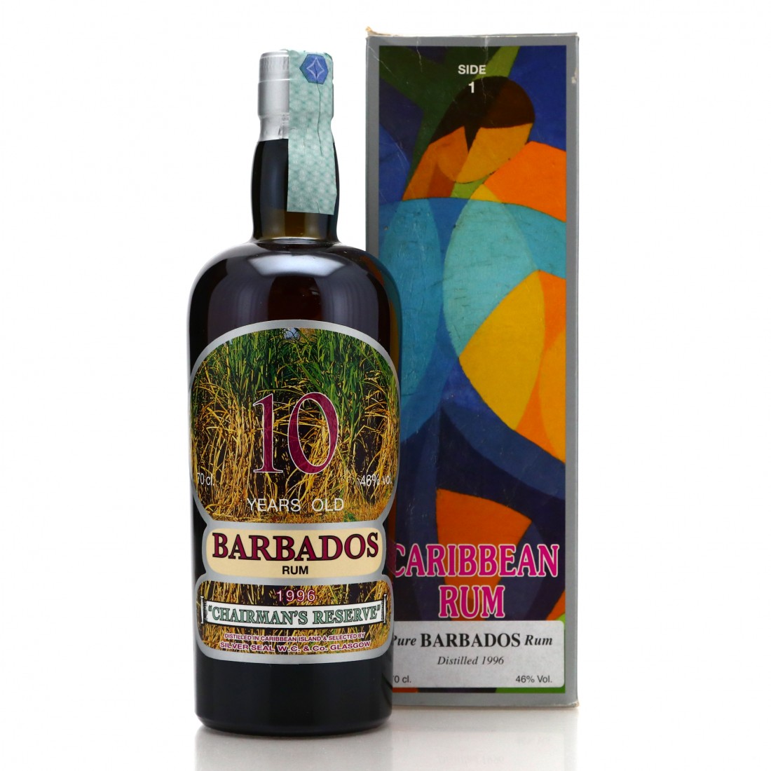 Barbados Rum 1996 Silver Seal 10 Year Old Chairman's Reserve Rum