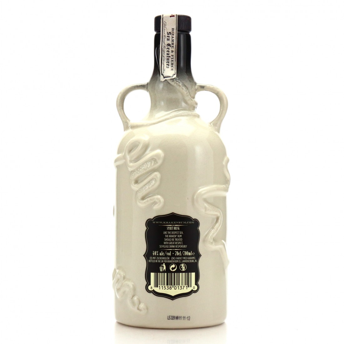 Kraken Black Spiced Rum Limited Edition Decanter Rum Auctioneer