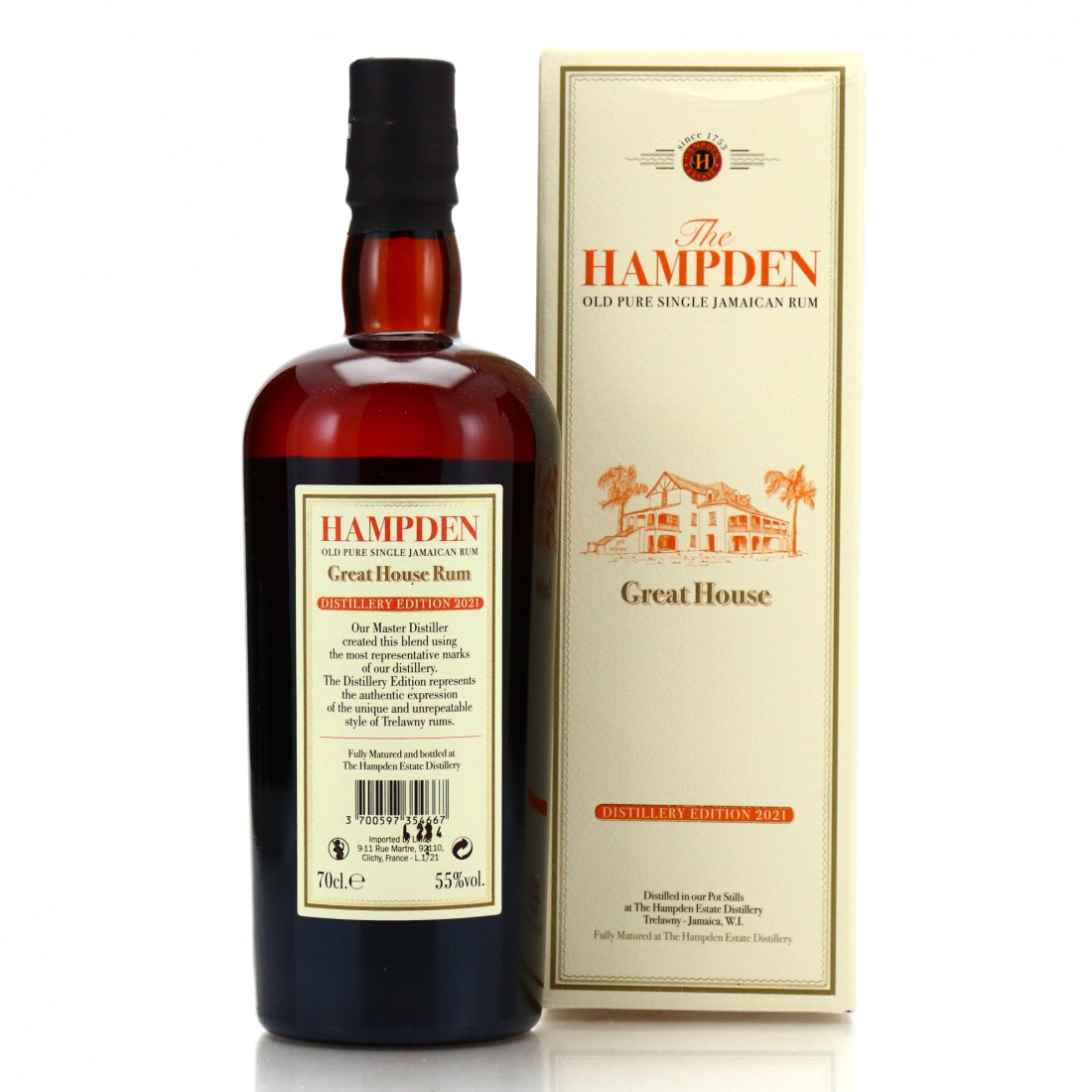 Hampden Great House 2021 Rum Auctioneer