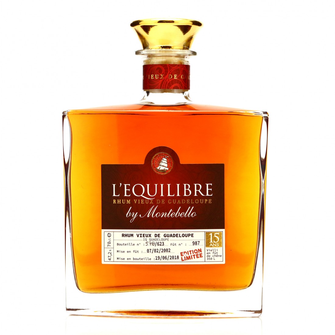 Montebello 2002 L'Equilibre 15 Year Old 987 Rum Auctioneer