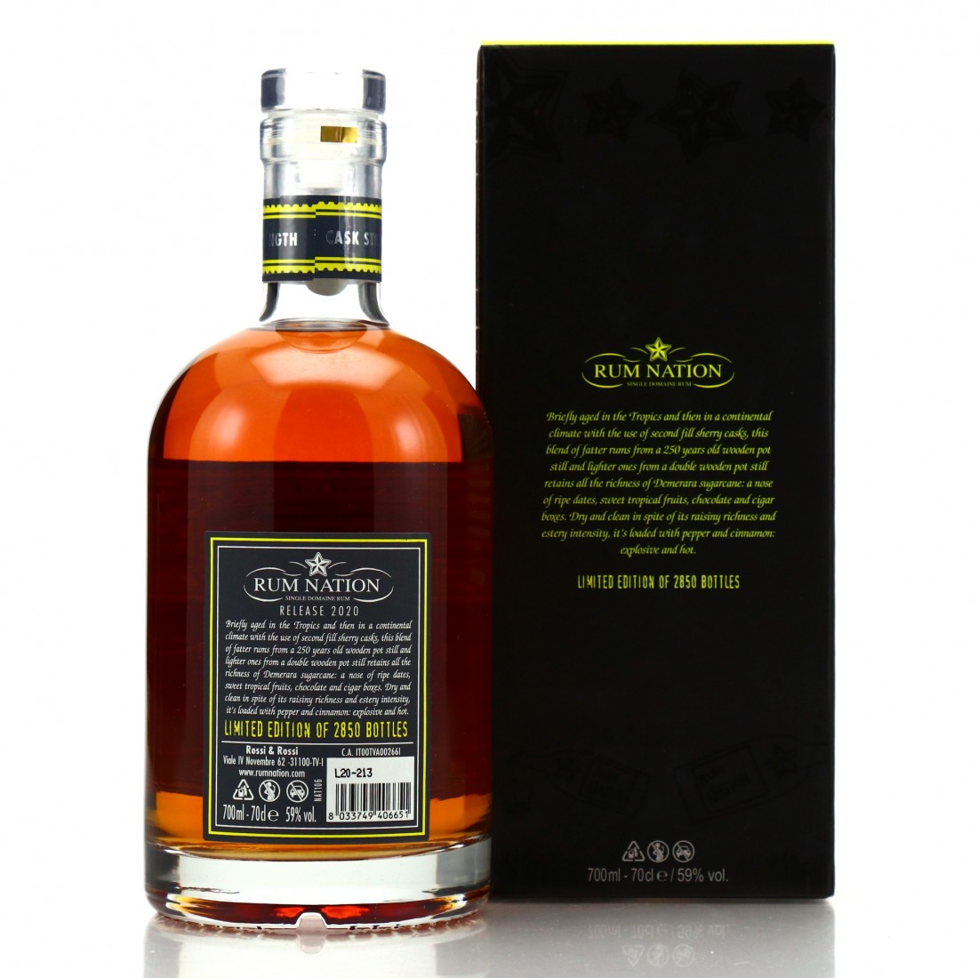 British Guyana Rum 7 Year Old Rum Nation Rum Auctioneer