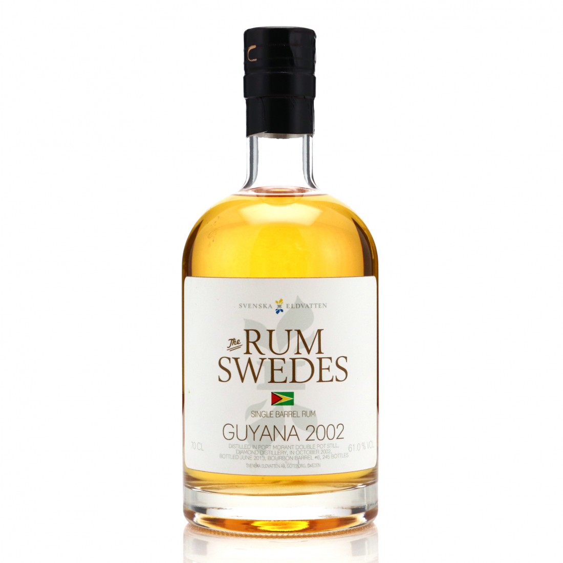 Port Mourant 2002 Svenska Eldvatten / The Rum Swedes Rum Auctioneer