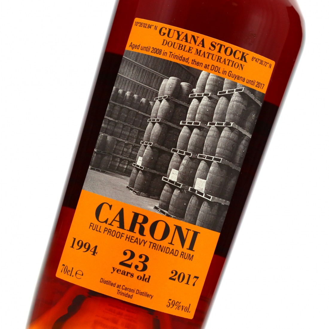 Caroni 1994 Velier 23 Year Old Full Proof Heavy / Guyana Stock