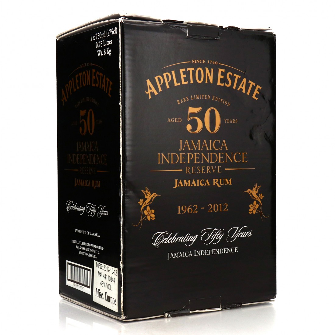 Appleton Estate 1962 Jamaica Independence Reserve 50 Year Old 75cl