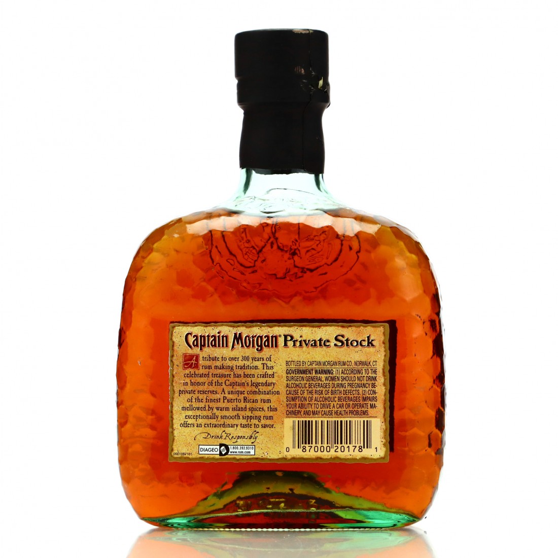 Captain Private Stock 75cl / US Import Rum Auctioneer