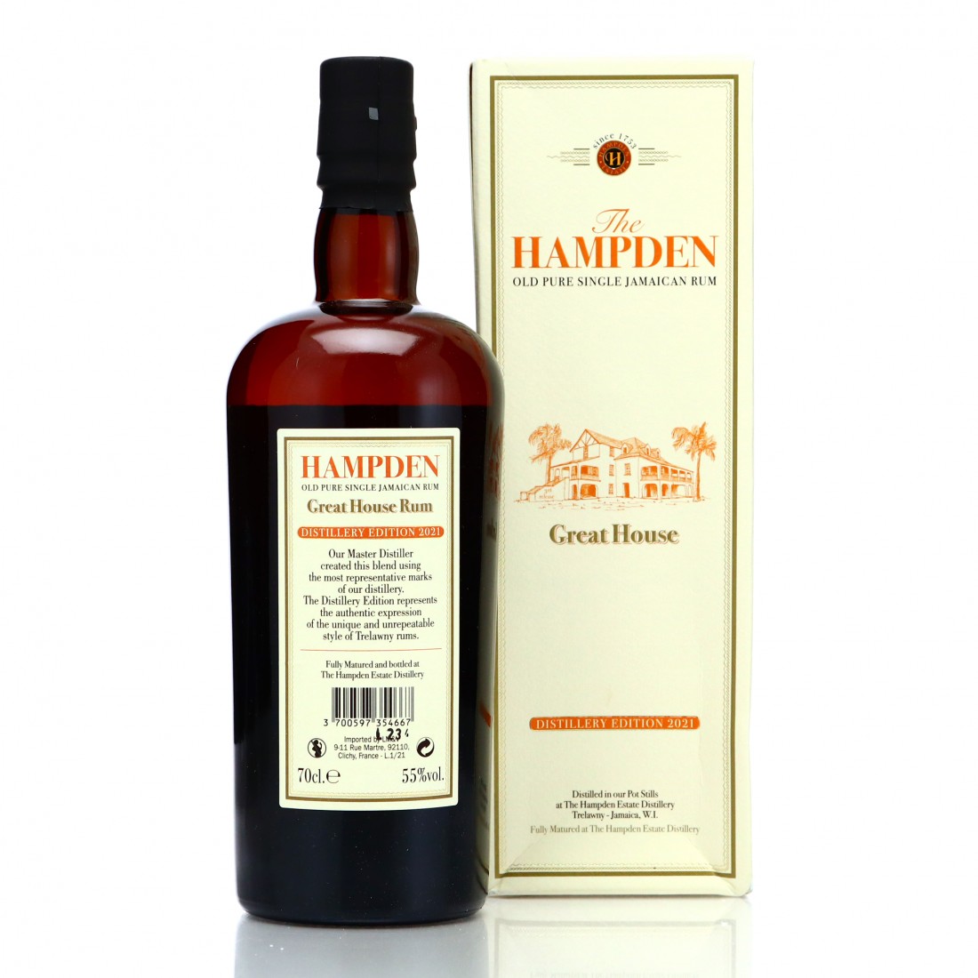 Hampden Great House 2021 Rum Auctioneer