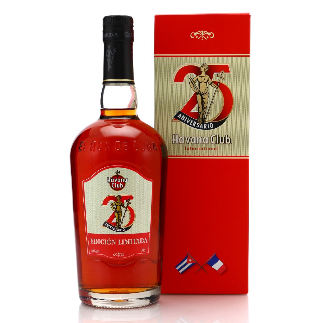 Havana Club 25 Aniversario Rum Auctioneer