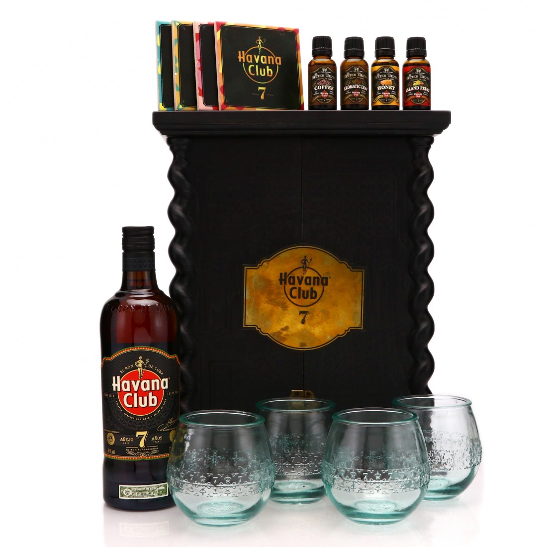 Havana Club 7 Year Old Gift Pack Rum Auctioneer