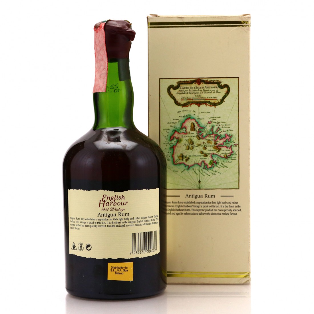 English Harbour 1981 25 Year Old Rum Auctioneer