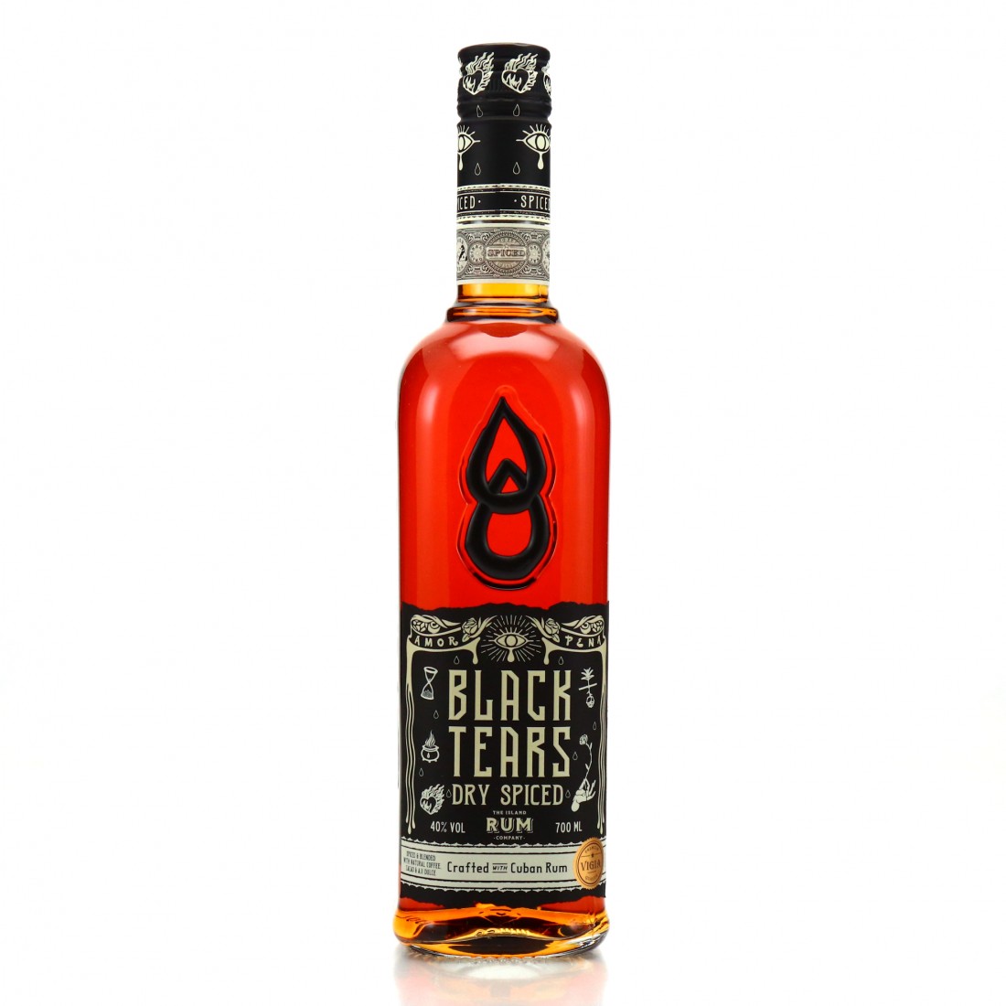 Black Tears Cuban Spiced Rum Auctioneer