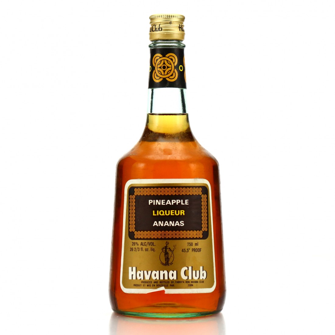 Havana Club Pineapple Liqueur 1970s Rum Auctioneer