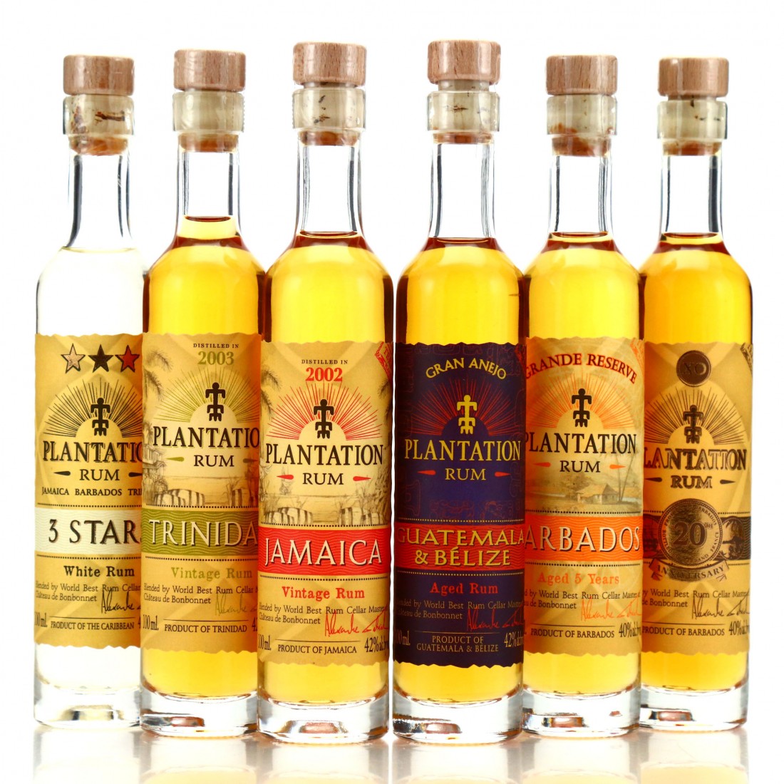 Plantation Cigar Pairing Set 6 x 10cl Rum Auctioneer