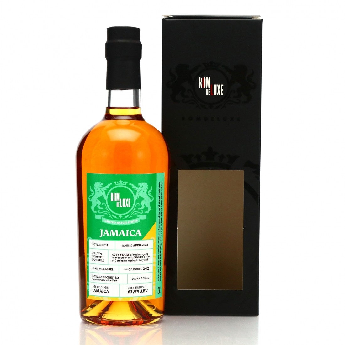 Jamaica 2015 Rom de Luxe Limited Batch Rum Auctioneer