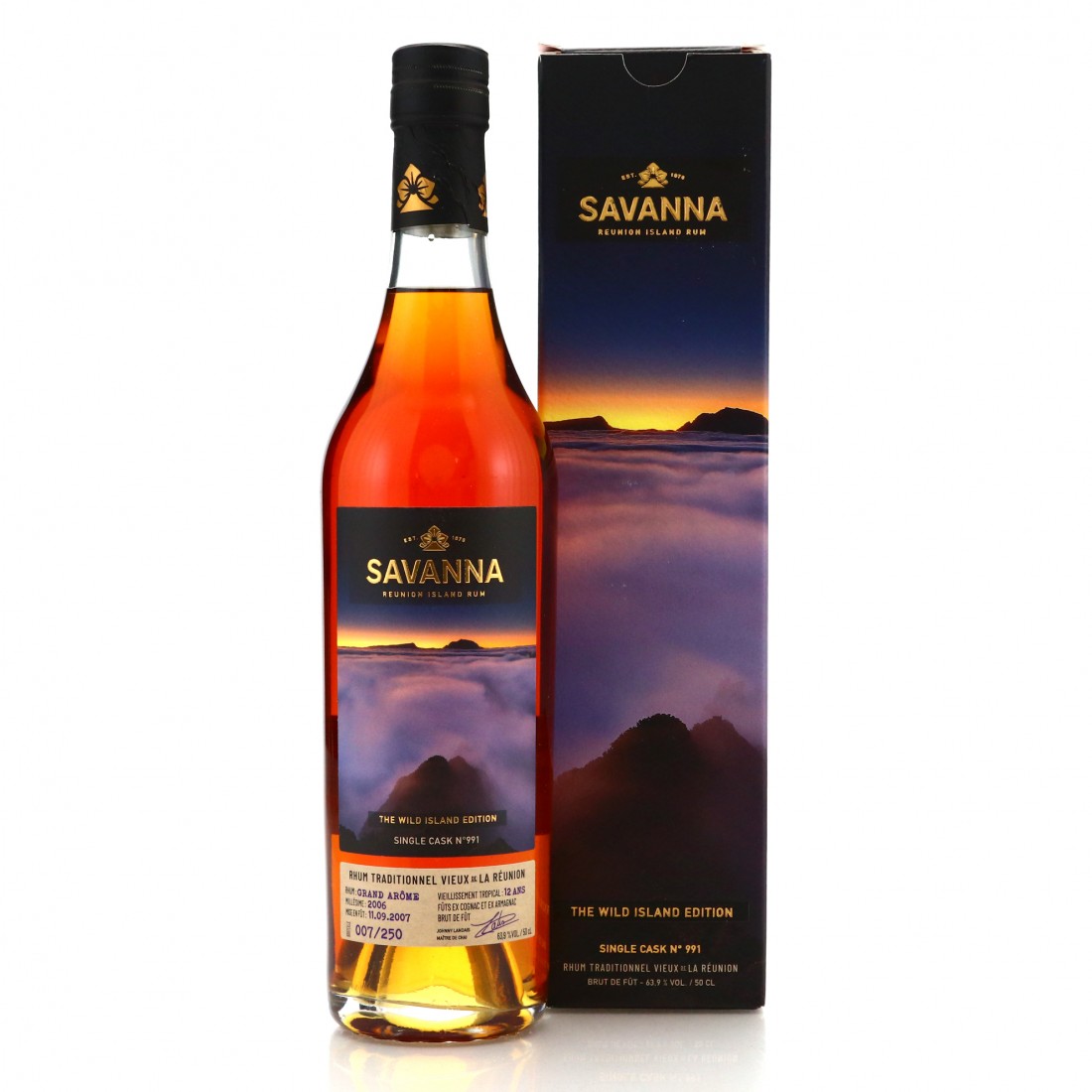 Savanna Grand Arome 2006 Single Cask 12 Year Old 991 50cl / Piton des