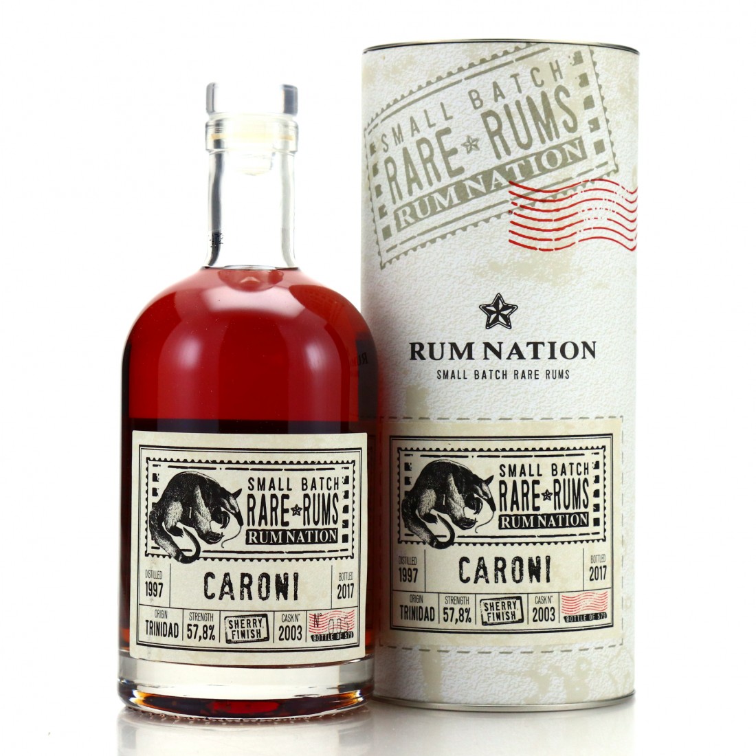 Caroni 1997 Rum Nation Small Batch Sherry Finish | Rum Auctioneer