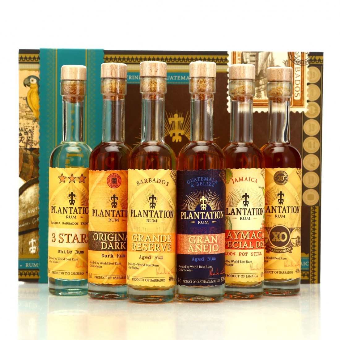 Plantation Cigar Pairing Set 6 x 10cl Rum Auctioneer