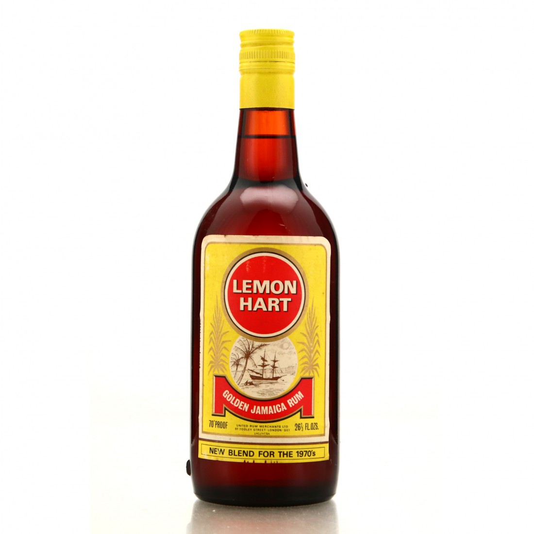 Lemon Hart Golden Jamaica Rum 1970s Rum Auctioneer