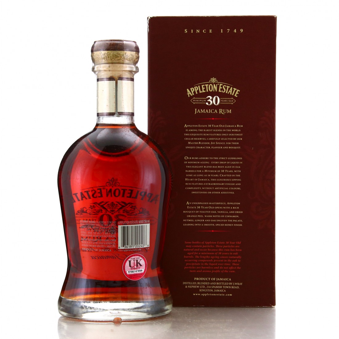 Appleton Estate 30 Year Old 2018 75cl / US Import Rum Auctioneer