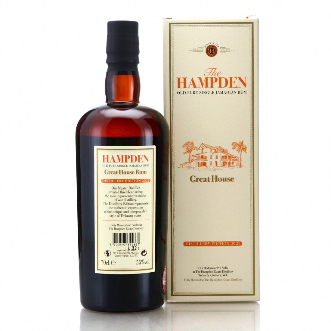 Hampden Great House 2021 Rum Auctioneer