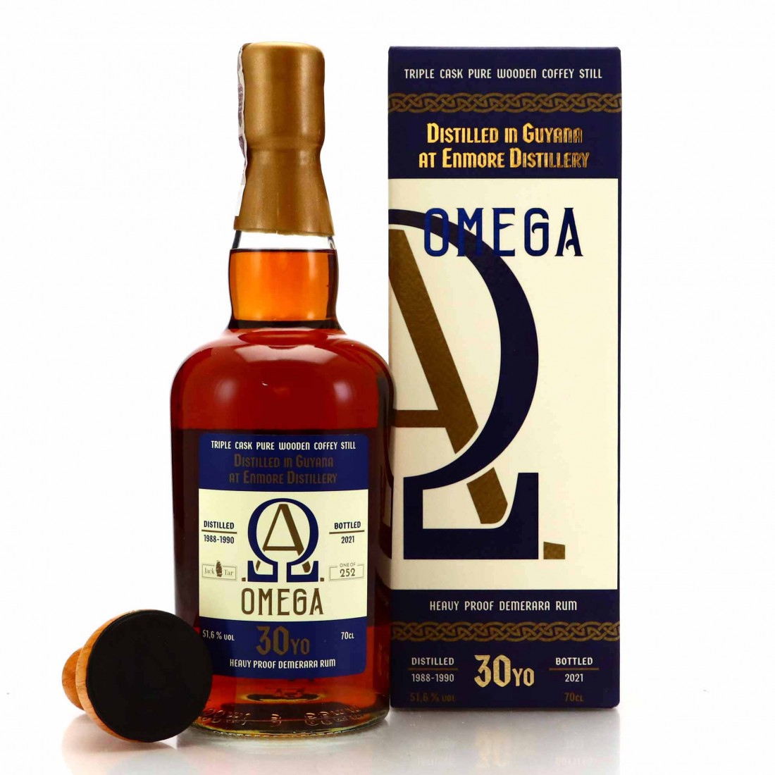 Enmore 19881990 Jack Tar 30 Year Old Omega Rum Auctioneer