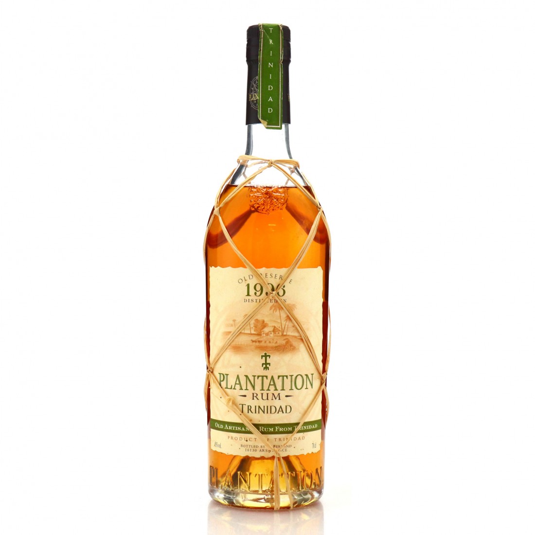 Trinidad Rum 1996 Plantation Old Artisanal Rum Auctioneer
